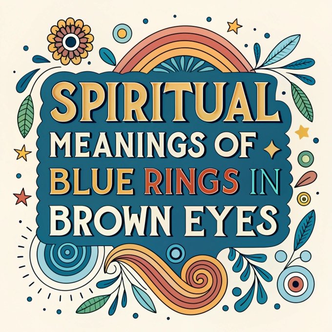 13 Spiritual Meanings of Blue Rings in Brown Eyes: What They Reveal About Your Soul's Journey