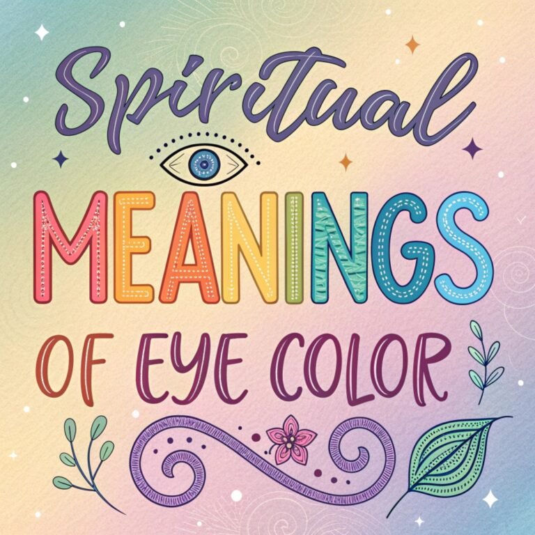 13 Spiritual Meanings of Eye Color: A Comprehensive Guide