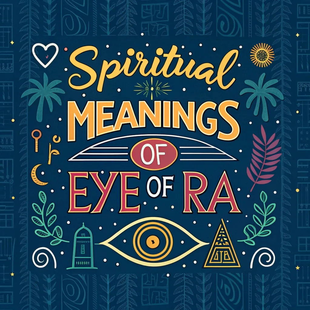 13 Spiritual Meanings of Eye of Ra: Ancient Profound Symbolisms