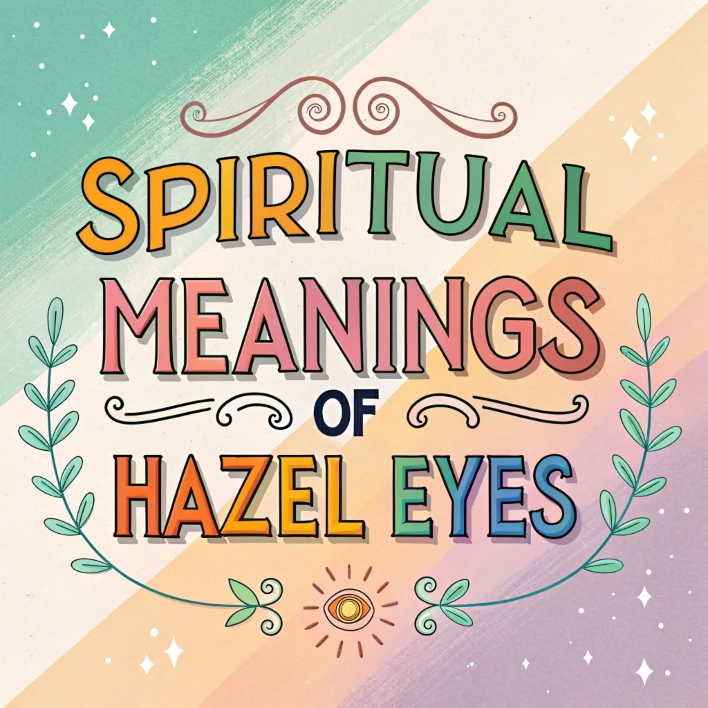 12 Spiritual Meanings of Hazel Eyes: Mystical Significance and Symbolism Behind This Captivating Eye Color