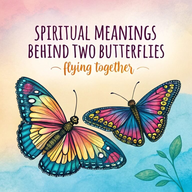 15 Spiritual Meanings Behind Two Butterflies Flying Together: Hidden Symbolisms