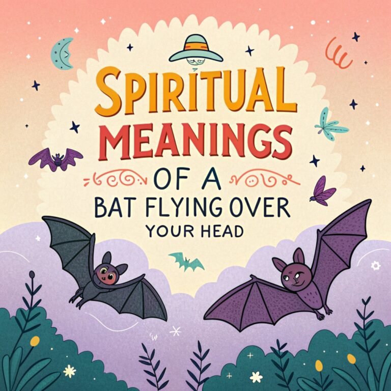 15 Spiritual Meanings of a Bat Flying Over Your Head: Secret Messages