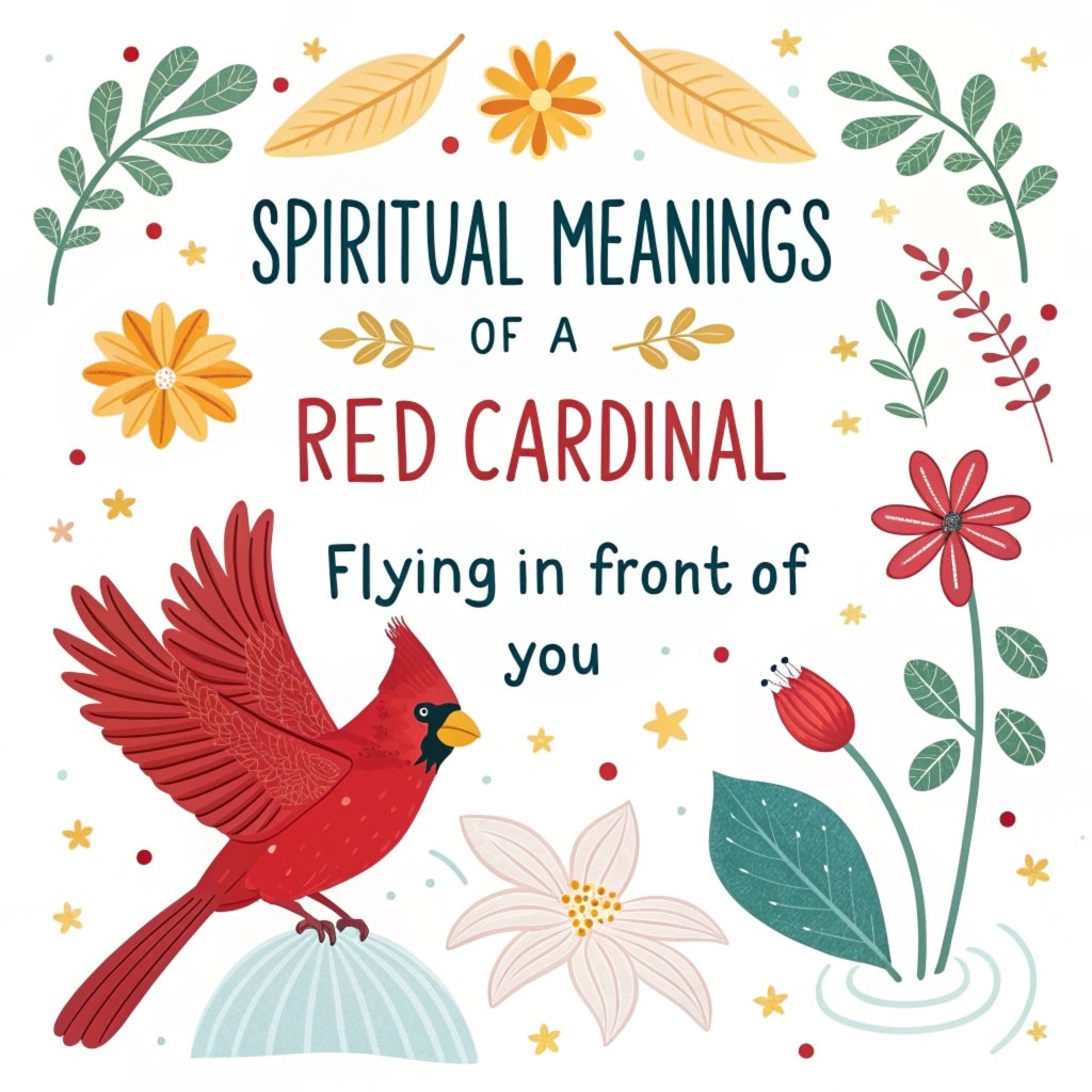 15 Spiritual Meanings of a Red Cardinal Flying in Front of You: Symbolism, Messages, and Divine Signs