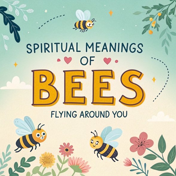 14 Spiritual Meanings of Bees Flying Around You: Profound Messages and Symbolic Significance