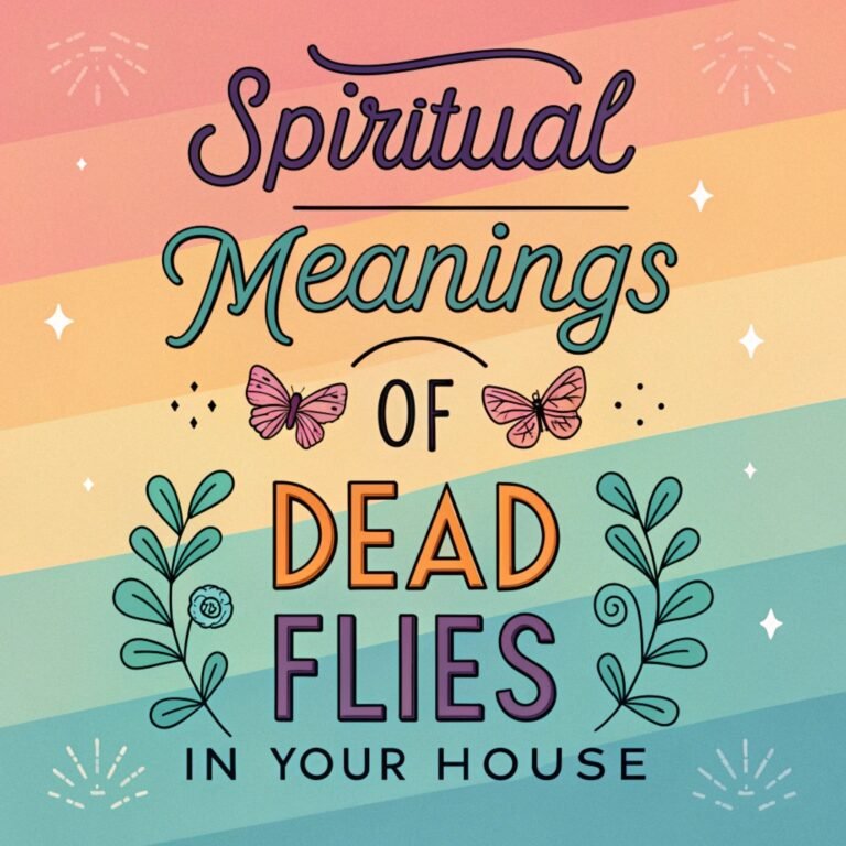 14 Spiritual Meanings of Dead Flies in Your House: Insights, Symbolism, and Transformative Messages