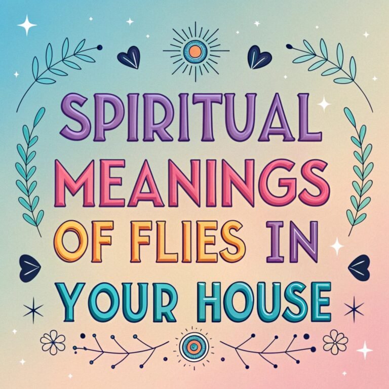 13 Spiritual Meanings of Flies in Your House: Hidden Meanings and Symbolism