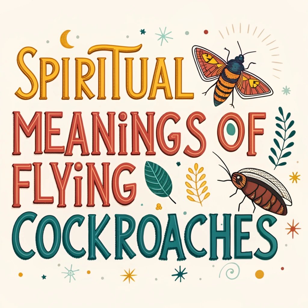 13 Spiritual Meanings of Flying Cockroaches: Hidden Messages and Symbolism