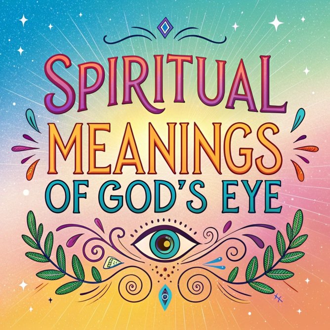 14 Spiritual Meanings of God’s Eye: Delving into the Profound Meanings of God’s Eye