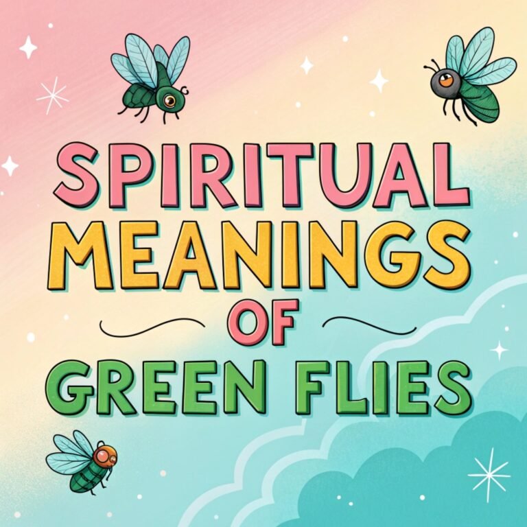 13 Spiritual Meanings of Green Flies: Hidden Symbolism and Transformative Messages