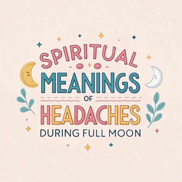 14 Spiritual Meanings of Headaches During Full Moon: A Journey of Personal Growth