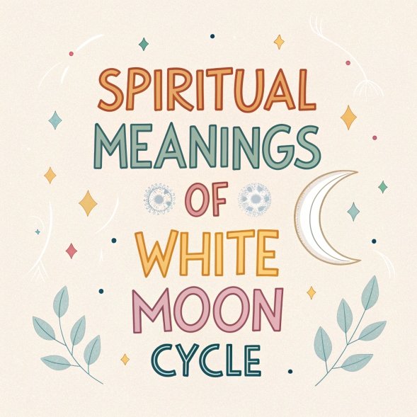 13 Spiritual Meanings of White Moon Cycle: Menstruation and Lunar Energy