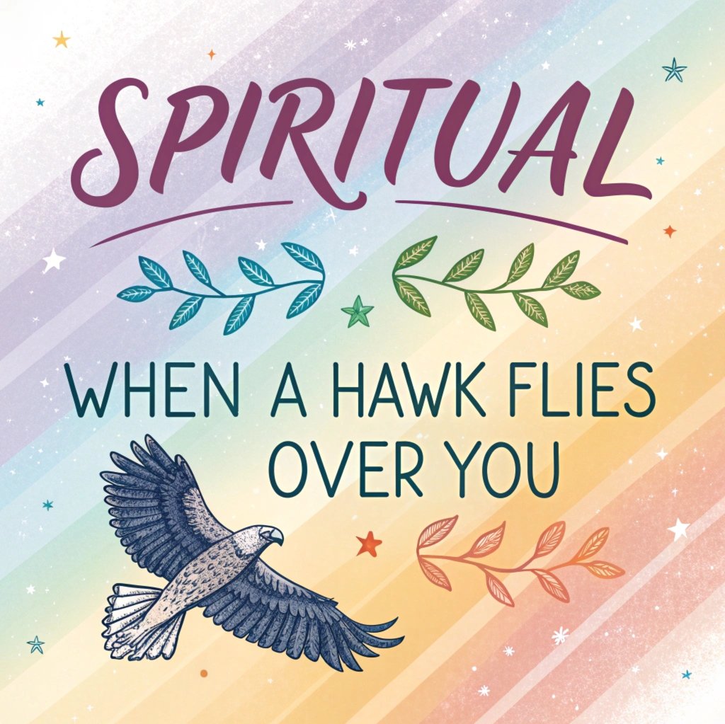 13 Spiritual Meanings When a Hawk Flies Over You: Profound Messages and Symbolic Insights