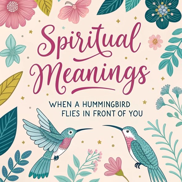 13 Spiritual Meanings When a Hummingbird Flies in Front of You: Profound Symbolism and Enlightenment