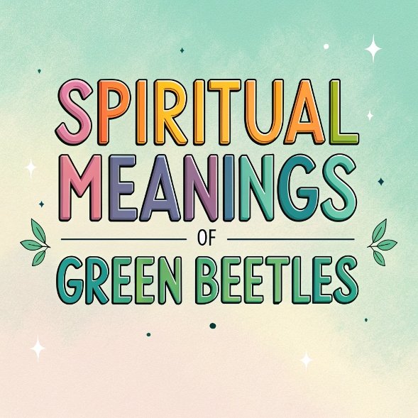 15 Spiritual Meanings of Green Beetles: Profound Messages, and Spiritual Significance