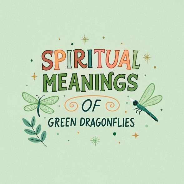 13 Spiritual Meanings of Green Dragonflies:  Profound Meanings and Interpretations