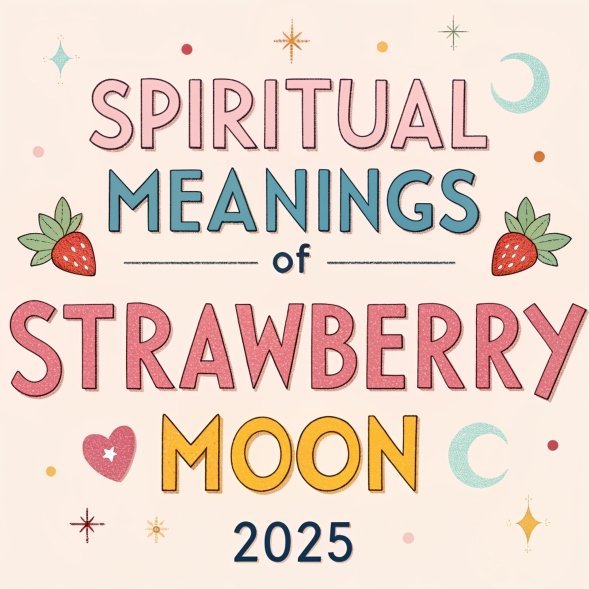 14 Spiritual Meanings of Strawberry Moon 2025: Profound Cosmic Connection