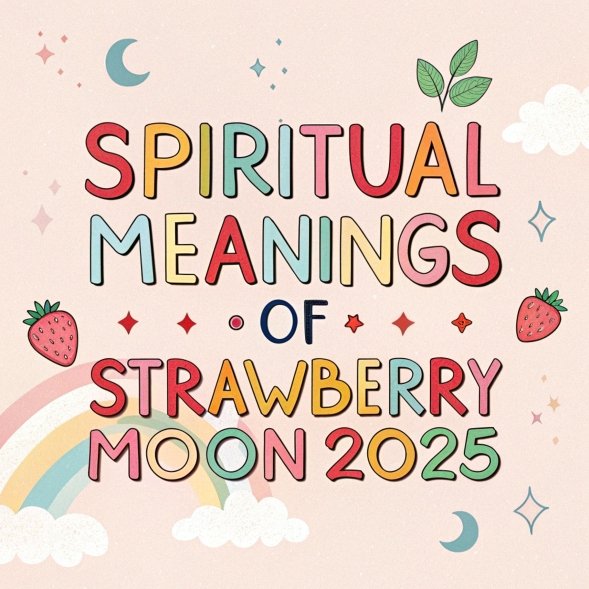 14 Spiritual Meanings of Strawberry Moon 2025: Profound Cosmic Connection