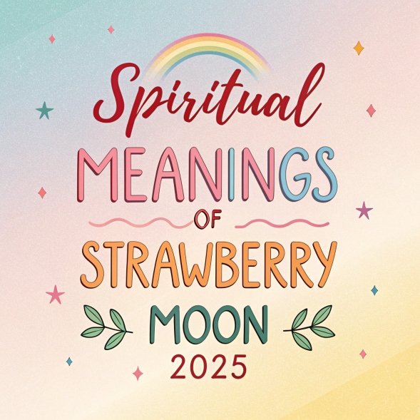 14 Spiritual Meanings of Strawberry Moon 2025: Profound Cosmic Connection