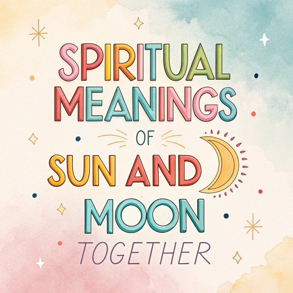 13 Spiritual Meanings of Sun and Moon Together: Amazing Journey into Balance and Unity